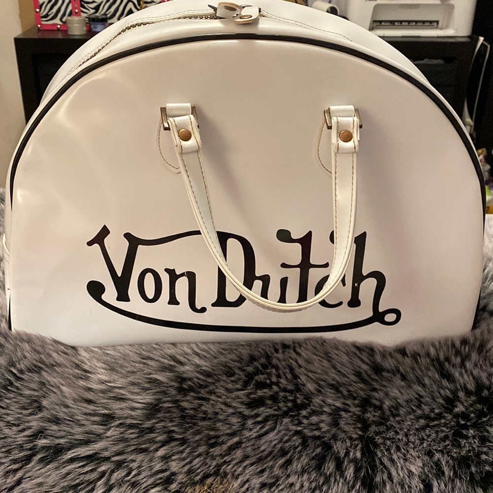 Von Dutch Vintage bowling/duffel/purse Bag